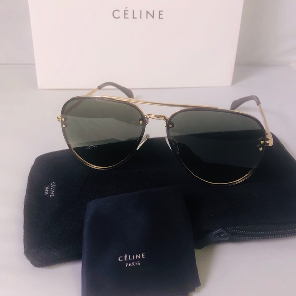 Celine Accessories - Authentic Celine Aviator Sunglasses